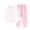 Pink#birthday gifts#12, variant on oelaio Toddler Baby Kid Fall Winter Clothes 2 Piece Outfit Long Sleeve Henley Shirt and Cinch Bottom Pants Set Boys Girls Casual Sweatsuit Sets Orange 3 Years