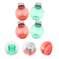 thumbnail image 2 of Raindrops Round Plastic Wishing Bottle with Screw Cap for Holiday Party Supplies 12Pcs, 2 of 7