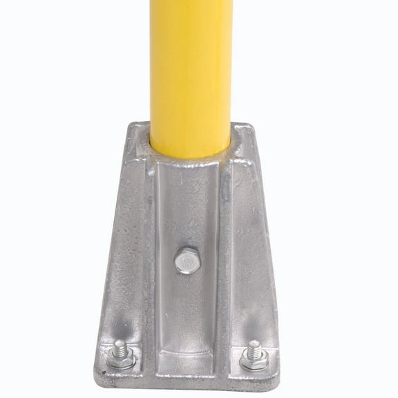 Single Socket Base For Pedestrian Barrier, Socket Only