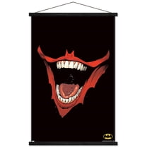DC Comics Batman - Mouth Wall Poster with Wooden Magnetic Frame, 22.375" x 34"