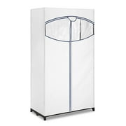 Whitmor Clothes Closet with White Fabric Cover