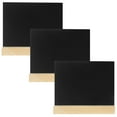 thumbnail image 3 of Shisuyan 3pcs Tabletop Mini Chalkboards Sign Standing Type Small Double-side Blackboards, 3 of 9