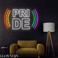 thumbnail image 2 of Glowneon Pride Flag Neon Sign, Pride Love Led Sign, Pride Flag Decor, 2 of 5