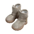 thumbnail image 3 of DOMELAY 1/4 Scale Figure Snow Boots Simulation Miniature Female Action Figures Shoes Khaki, 3 of 9