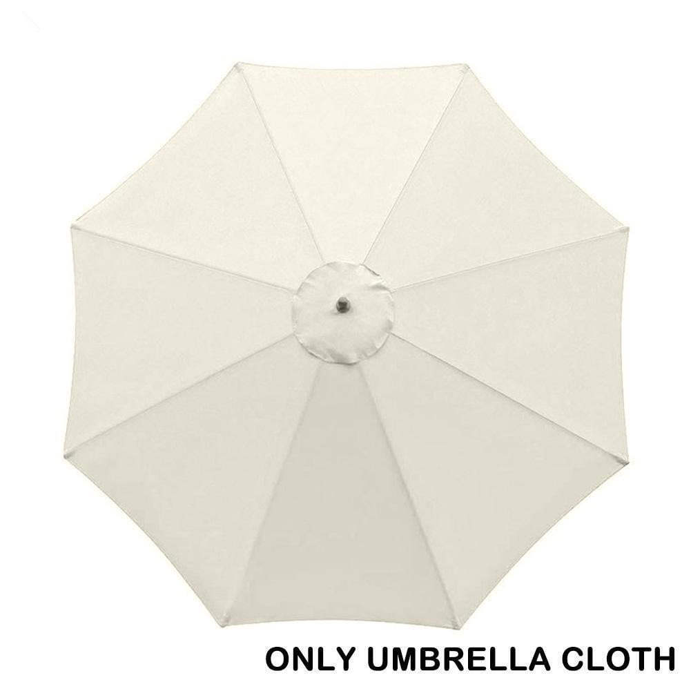 TOPCHANCES Patio Umbrella 8.8ft Replacement Canopy for 8 Ribs Outdoor