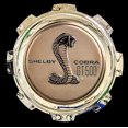thumbnail image 3 of Shelby Cobra GT 500 Gas Cap Stainless Steel Wall Hanging Sign - Bronze/Chrome : 22" x 22", 3 of 4