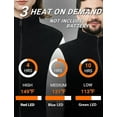 thumbnail image 4 of WEHUSE Heated Vest for Men Women, 3 Heating Levels 5 Heating Zones, Heated Jackets for Men Women (Not Included Battery), 4 of 8