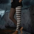 thumbnail image 6 of Wowcloth Women's Halloween Striped Print Fashion Elastic Leggings - Fitness Running Casual Pants, 6 of 9