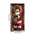 thumbnail image 3 of Christmas Front Door Cover Elastic, 35.43 * 78.74''Christmas Door Cover Cloth with Elastic, 2025 New Christmas Front Door Decorations, Elastic Fabric Door Cover Christmas for Festive Party Home Decor, 3 of 5