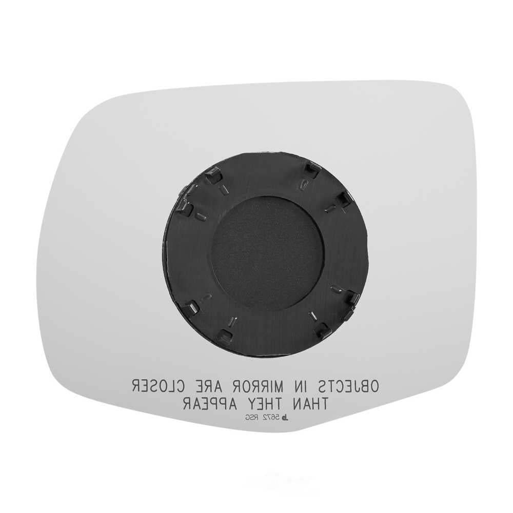 Burco Side View Mirror Replacement Glass with Motor Mount Plate - Clear Glass - 5672RSG