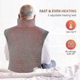 thumbnail image 3 of Electric Heating Pad Shawl For Back Shoulder Waist Neck With Adjustable Strap Washable, 3 of 3