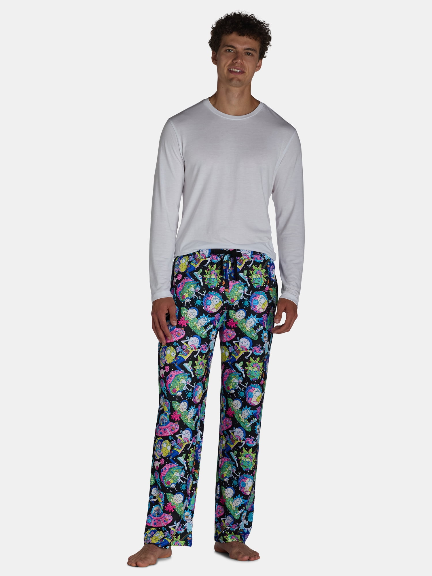 Rick and Morty Men's Pajamas Sleep Pants, Sizes S-3XL