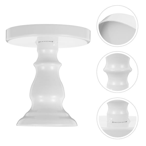 CRILSTYLEO Cake Stand Plate Christmas 1Pack 3.5x3.1x3.1in