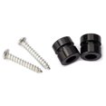 thumbnail image 2 of maskred 1 Pair Guitar Non-slip Strap Lock Buttons Buckle Base Black 1Set, 2 of 6