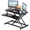 Black, variant on Mintazer 32" Standing Desk Converter with Height Adjustable, Sit‑Stand Desktop Riser with Keyboard Tray, Standing Computer Desk for Home Office, Walnut