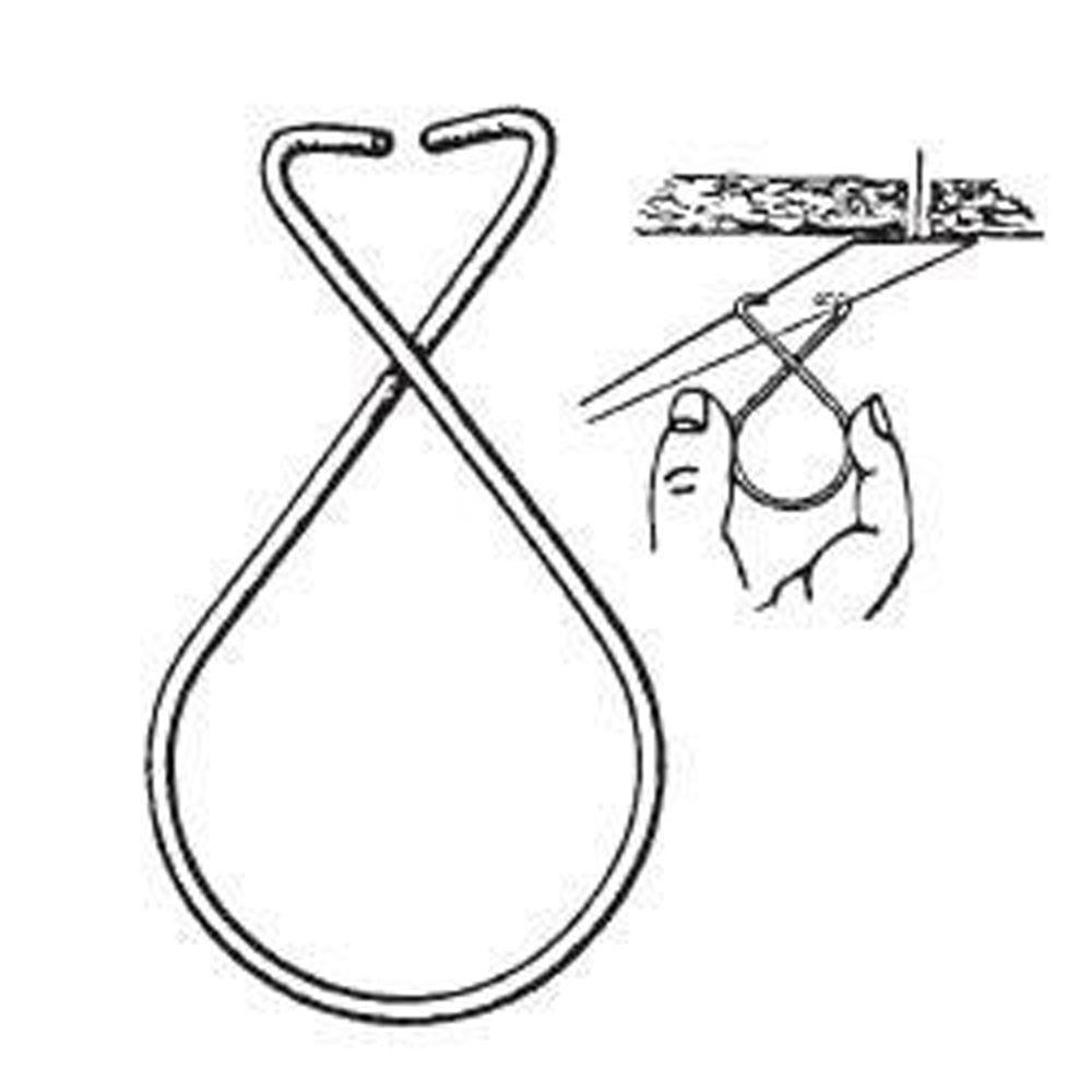 Houseables Ceiling Hook Clips 100 Pack 2 5 10 Lb Support
