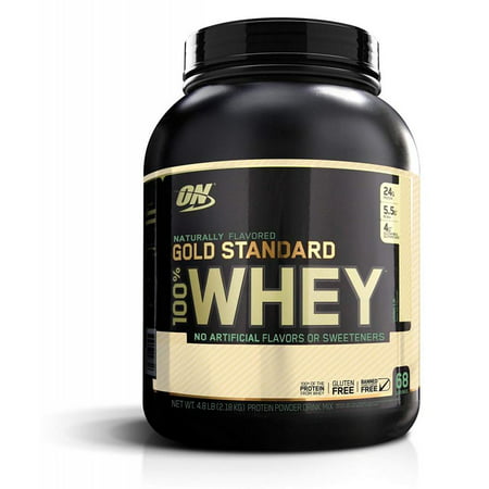 Optimum Nutrition 100% Natural Whey Gold Standard, Naturally Flavored Vanilla, 24g Protein, 4.8 (Best Natural Source Of Whey Protein)