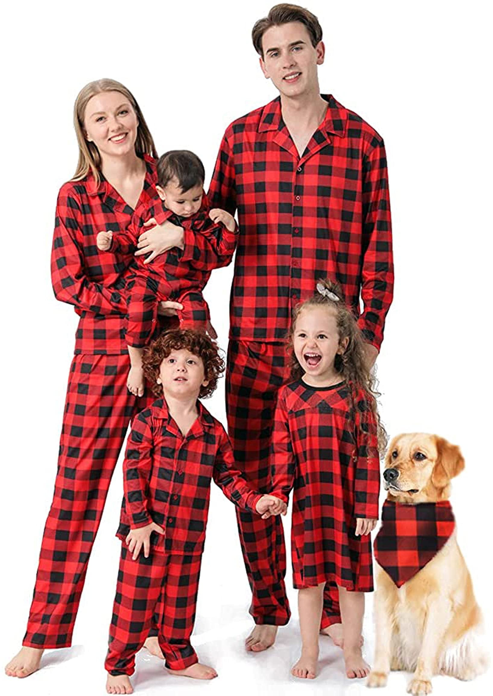 Details about   2020 Family Matching Clothes New Parent-child Suit Christmas Bear Pajamas 
