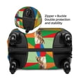 thumbnail image 6 of Uemuo German Shepherd Dog Printed Washable Luggage Cover - Fashion Suitcase Protector Fits 18-32 Inch Luggage -Large, 6 of 9
