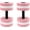Pink, variant on Water Dumbbells, EVA Foam, Lightweight Water Weights, 2 Pack for Exercise and Fitness, Swimming Training, Indoor Pool Use