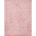 thumbnail image 1 of Unique Loom Davos Collection Modern Luxuriously Soft & Cozy Shag Area Rug, 10' 0 x 13' 0 Rectangular, Dusty Rose, 1 of 2