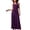 a-54Dark Purple11, variant on Womens Solid Color Round Neck Sleeveless Maxi Dress With High Waist A Line Skirt Stretchy Dress For Beach Vacations Weekend Trips Everyday Summer Outings Leisure Dress
