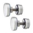 thumbnail image 2 of CRL SERFP2PS Polished Stainless Track Holder Fittings for Fixed Panel - pack of 2, 2 of 2