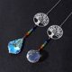 thumbnail image 3 of Tree Shape Maple Leaf Pendant Feng Shui Garden Decoration, 3 of 4