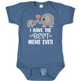 thumbnail image 3 of Inktastic Best Meme Ever Grandchild Boys or Girls Baby Bodysuit, 3 of 5