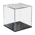 thumbnail image 2 of Caja de Presentación de Baloncesto Cola Acrílico Transparente Soporte Negro, 2 of 8