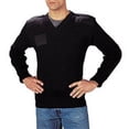 thumbnail image 2 of Rothco Wool V-Neck Sweater, Black, 48, 2 of 2