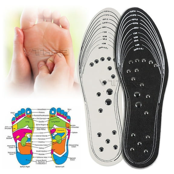 Magnetic Insoles for Slimming Weight Loss Massage Foot Memory Cotton Men Women Sport Shoes Pads Insert Dropshipping Insole Pad