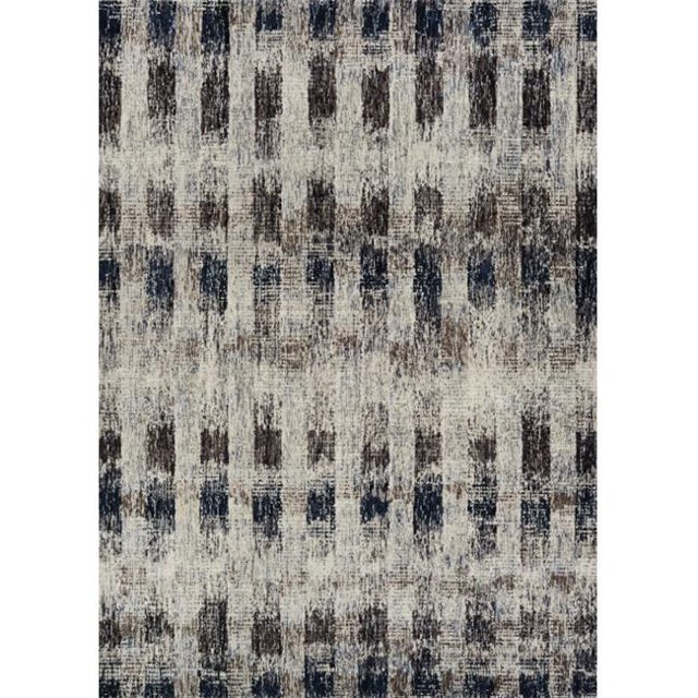 Couristan 63474343020037T 2 ft. x 3 ft. 7 in. Easton Skyscraper Power Loomed Rectangle Area Rug - Bone & Naturals