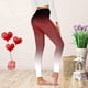 thumbnail image 1 of WILLBEST Leggings de Yoga de Cintura Alta para Mujer, con Estampado Degradado, para Entrenamiento, Informales, para Correr Y Fitness Chica, 1 of 3