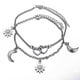 thumbnail image 2 of Tobilleras para mujer, tobilleras para mujer, pulseras para los pies, joyería para los pies de playa para mujer. Una tobillera., 2 of 5