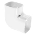 thumbnail image 2 of Shisuyan Mini Split Cover Ac Unit Cover Air Conditioning Elbow Connector Pvc Bend Pipe Lineset Cover Pvc Line Set Cover Flat Elbow Line Cover, 2 of 9
