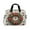 Christmas Wreath Pattern, variant on 16" Laptop Briefcase for Work Travel Laptop Shoulder Bag Carrying Handbag Laptop Case Christmas Trees and Colorful Balls