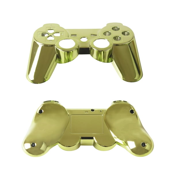 Gamexcel Controller Shell Protector Cover Case Sony PlayStation 3 PS3 SixAxis GamePad - Gold Walmart.com