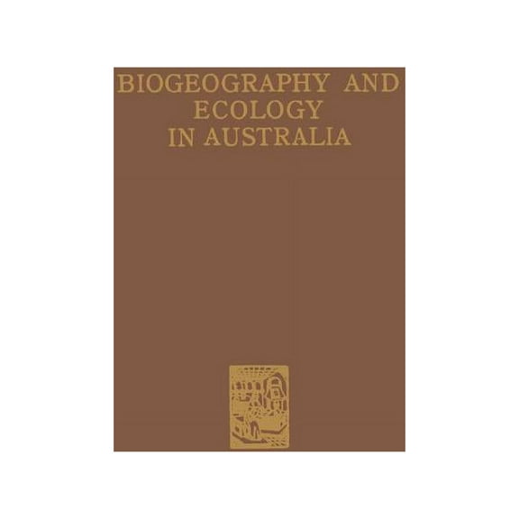 Monographiae Biologicae Biogeography and Ecology in Australia, (Paperback)