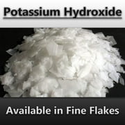 Potassium Hydroxide (KOH),90% pure, Caustic Potash, Organic Soap making 2 Lbs (Pounds)