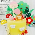 thumbnail image 5 of HOMEMAXS 10PCS Party Cake Pick Decor Cartoon Grass Mushroom Snail Cake Toppers Birthday Party Cake Decor Creative Cake Landscape Decoration for Birthday Kids Day, 5 of 8