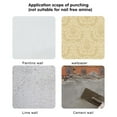 thumbnail image 4 of POINTERTECK Punch-free Coat Hat Hook Rack Multipurpose Wall Mounted Metal Towel Hanger Gold 6 Hooks, 4 of 4