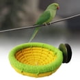 thumbnail image 3 of nido de Pájaro,nido de pájaro para jaula casa de cuerda de algodón cama colgante,Jaula de cueva para loros Hamaca oscilante suministros para mascotas,periquitos cacatúas Hámster cuna Jinwen nido de Pájaro, 3 of 3