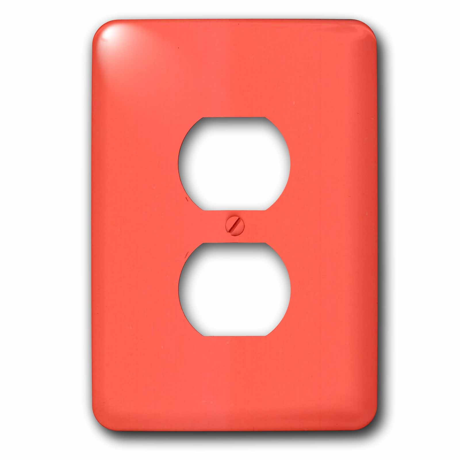 Hot Coral 2 plug outlet cover lsp449246