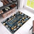 thumbnail image 3 of 3D Floral Print Doormat Set Modern Bath Rug And Entryway Carpet With High Absorbency Machine Washable Floor Mat For Bathroom Front Door Indoor D Heating Blanket Blanket Comforter Twin Blankets for Bed, 3 of 3