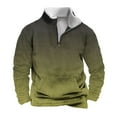 thumbnail image 2 of Sudadera sin capucha para hombre, informal, a la moda, con cuello alto, estampado de calaveras, cremallera, jersey de manga larga, blusa de poliéster para hombre, 2 of 5