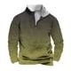 thumbnail image 2 of Sudadera sin capucha para hombre, informal, a la moda, con cuello alto, estampado de calaveras, cremallera, jersey de manga larga, blusa de poliéster para hombre, 2 of 5