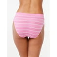 thumbnail image 3 of Joyspun Women's Seamless Bikini Panties, 3-Pack, Sizes XS to 3X, 3 of 3