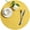 Yellow, variant on Round Braided Placemats Set of 6 Table Mats for Dining Tables Woven Washable Non-Slip Place mats 15 Inch, Yellow