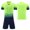 Green, variant on Custom Football Kit Set for Adult and Child, Name Number Team Logo DIY Family Match Personalized Jersey Shirt Shorts Set, Dad and Son Matching Outfits Pink XXXXS